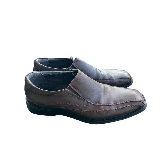 Dockers loafers brown leather slip on size 8 - Picture 3 of 6